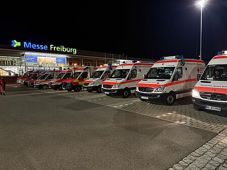 Rettungsfahrzeuge Messe Freiburg